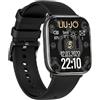 Liu Jo Orologio Donna Smartwatch Voice Rainbow Silver Cinturino Nero