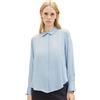 TOM TAILOR 1037897, Camicia da Donna Donna, 26320 - Stonington Blue,