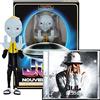 D'Or et de Platine Cœur Blanc Box Figurine