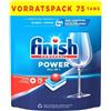 Finish Power All in 1 - Pastiglie per lavastoviglie, 75 Finish Tabs