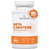 Bandini® Betacarotene 180 compresse | Per Abbronzatura Forte Intensa | Integratore per una Pelle Radiosa | Apporto di Vitamina A per un Colorito Luminoso Tutto l'Anno | Sistema Immunitario | Vegan