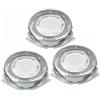 GENTERUN Testina di ricambio for rasoio da 3 pezzi, compatibile con Philips, rasoio SH50/51 serie 5000 testine di rasatura PT710 PT711 PT712 S5091 S5080 Lama di rasoio sostituisci