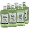 FEI FAN Colluttorio ALOE, Con Equivalente 30% Aloe Vera Succo, Con Xilitolo. Tripla Azione, Dal Delicato Gusto Di Menta 500ml (4 Unità)
