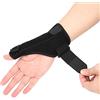 Keenso Stecca per dito regolabile e supporto da polso, pollice Sport Molla da polso Protezione antidistorsione Cintura elastica Protezione stabilizzatore dito regolabile