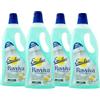 Generico Emulsio Ravviva Pavimenti Gres - 4 x Detergente per Pavimenti in Gres Porcellanato - Profumo di Fiori Bianchi e Ylang-Ylang 750 ml