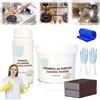 Hualabo Powerful Kitchen All-Purpose Powder Cleaner, Household Multifunctional Strong Cleaning Agent, Kitchen Foam Cleaner, Stubborn Stains Cleaner, Foam Rust Remover (250g)