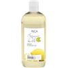 RICA | Botanic Oil Lemon 500 ml con Oli Nutrienti di Girasole e Mandorle per Massaggi Corpo | Idratante, Rilassante e Rigenerante | Ideale dopo l'Epilazione | Made in Italy