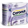 Generico 40 Rotoli di Carta Igienica Profumata alla Lavanda 2 Veli - Morbidezza e Freschezza Quotidiana - 40 Rotoli Carta Corona