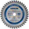 Oshlun 7 - 1/10,2 cm TCG lama con 5/20,3 cm Diamond Knockout Arbor per acciaio e metalli ferrosi, SBF-072540