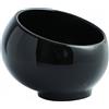 Dowbom Ciotola per chiavi per tavolo d'ingresso, contenitore per caramelle in metallo, regalo decorativo per la casa, ciotola per caramelle per ufficio (nero, 15,2 cm), CWW-003