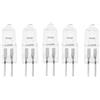 UGEFKMQ Lampadine Alogene G4 20W 12V 5W 10W 50W Lampadina Alogena G4 Alogeno Lampada Delle Capsule G4 2 Pin Base Bianco Caldo Dimmerabile,50 W,5Pc