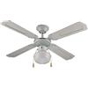 Vinco 70912 Ventilatore da per soffitto revers 3 Vel. 50W Funzione estiv/inver