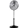 Zephir PFS50B Ventilatore a Piantana Cromato e Nero Elevata efficienza