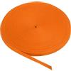 PATIKIL Nastri in Sbieco di Cotone 1cm 45m Nastro Cotone Twill Nastro Rilegatura Fettuccia Spina Pesce per Cucito Regalo Avvolgimento Artigianato Fai Da Te Arancione