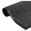 vidaXL Tappeto Antipolvere Trapuntato 80x120cm Antracite Casa Ingresso Zerbino