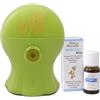 Gisa Wellness Scricciolo Diffusore Umidificatore Ultrasuoni Bambini + Respiro Kids Sinergia Oli Essenziali Puri Balsamici. Combo Lampada Notturna e olio essenziale per naso chiuso e raffreddore