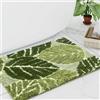 Witzest Tappeto da bagno antiscivolo con pianta verde salvia, tappeto da bagno assorbente, morbido, lavabile, grande, in microfibra, opaco, decorazione da bagno, 50,8 x 81,2 cm
