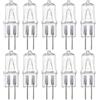 UGEFKMQ G4 Alogeno Lampada Lampadine Alogene G4 220V G4 Lampadine Alogene Trasparenti A Spina Per Lampade Da Parete, Piantane, Bianco Caldo 2700K Dimmerabile Confezione Da 10,35 W