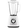 Moulinex Blendforce Cristal LM430110 Frullatore in Vetro, 800 W, 4 Lame, con Funzione Trita Ghiaccio, 3 Velocità, Pulizia Facile, Caraffa in Vetro Termoresistente da 1.75 l