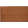 Casa Service ALLEGHE Zerbino Rettangolare Disegno Zen 40x70 cm Beige Resistente Asciuga e Decora Fondo Gomma Antiscivolo per Ingresso