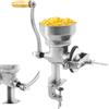 KigerNee Macinacaffè manuale in acciaio inox con morsetto da tavolo, macinacaffè regolabile per noci e spezie, capacità 1,1 kg e antiruggine, meccanismo in ghisa con manico a 360° per erbe, cereali, caffè