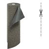 Olivo Tappeti Olivo.shop - GARDEN Grigio, Zerbino su misura in cocco sintetico a ricciolo vinilico effetto melange (70x100 cm)