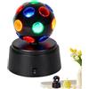 Generico Palla disco LED | Luce d'ambiente LED portatile a batteria - Lampada decorativa a disco,per feste, discoteche, bar, karaoke, casa, uso interno/esterno, compleanni, matrimoni, Natale