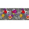 Generico PELLECCHIA COLORI |Tappeto Cucina Antiscivolo Lavabile | Passatoia Antimacchia |100% Poliestere| Interni ed Esterni |Retro in gomma | Stampa Digitale (Fiori 3D, 52 x 150)