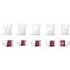 FIFTYEIGHT PRODUCTS FIFTYEIGHT 58 Products - Set di 5 tazze per TV, con manico e manico, 350 ml