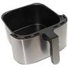 generico Cestello contenitore maniglia adatto per friggitrice ad aria ariete kenwood AIR FRYER METAL 7 litri 4628 HFM80.000SS - AS 0000 5004