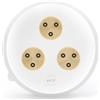 My Trafile - Trafila Linea Pro N°91 Gramigna 3 mm in POM con inserti professionali compatibile con Philips Pasta Maker Avance/7000 series
