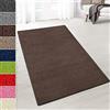Floordirekt Tappeto in Velluto su Misura - Morbido Tappeto per Cucina, Corridoio, Soggiorno - Tappeto in Velluto Dynasty (Terra, 200 x 300 cm)
