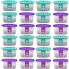 casaviva Deumidificatore casa muffa, assorbi umidità per ambienti con Cristalli Idrofili da 500ml (24 PACK) con Aromaterapia 2023, Ariapura