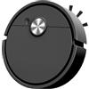 BlesConi Innovativo robot aspirapolvere intelligente per spazzare e pulire pavimenti bagnati (nero)
