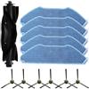 Durashmall Kit di panni per spazzola principale e laterale per aspirapolvere Lefant M1 M2 M2 Pro M2S Pro M2 Plus U180 e per OKP K8 con spazzole multiple di ricambio e panni per mocio per una cura efficace del