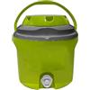COSE DA CASA Thermos Borraccia Termica 6 Litri con Rubinetto e Maniglia Contenitore Frigo Acqua in Plastica Bocca Larga Tappo e Contenitore Porta Oggetti - 4 Colori Disponibili (LEMON)