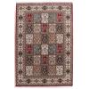 THEKO die markenteppiche THEKO | Tappeto orientale tradizionale in 100% lana vergine, tappeto persiano con motivo Isfahan | Annodato a mano | Rosso | 60x90 cm