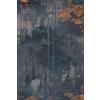 makeups58 Home Tappeto Moderno Tappeto Area Tappeto Soggiorno Grande Tappeto Stile industriale retrò in cemento blu scuro invecchiato 80 x 160 cm (2'6''x5'2'')