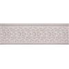 PARAMAISON Passatoia Cucina Antiscivolo Geometrico, Tappeto Sottolavello, Asciugapassi, Passatoie Coordinate Cucina, 50x280 cm Grigio
