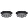 Marclix Charlotte, 2 teglie per torte, rivestimento antiaderente a 4 strati, in alluminio pressofuso, stampo per torta Charlotte a sgancio rapido, 24 cm B