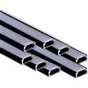 AFTERTECH 8x 3metri (24M) 1506N 15x6mm PROFILO ALLUMINIO NERO PER STRISCE STRIP LED BARRA RIGIDA 3MT + COPERTURA (8x 3metri 1506nero fog)