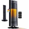 KESSER® Termoventilatore 2000 W ceramica, riscaldamento rapido 15-30 °C, oscillazione 80°, timer 24 ore
