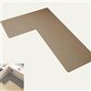 Generic Tappetino da cucina angolare antiscivolo, tappetino da cucina a forma di L, tappetini antiscivolo, lavabili, tappeti a forma di L, tappetino in gomma assorbente for pavimento da cucina, angoli antisci