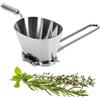 Générique Tritatutto in acciaio inossidabile per prezzemolo, tritatutto manuale per alimenti, macinino manuale per cipolla, insalate di verdure e altri ingredienti