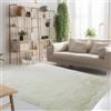 STGAO Tappeto a Pelo Lungo 90 x 270 cm Antiscivolo Moderno Tappeto Arruffato Nessuna Perdita di Capelli per Grandi Dimensioni Salotto Moderno Cameretta Bimba, Bianco