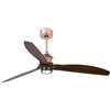 FARO BARCELONA Faro JUST FAN Ø1280 MM COBRE 3 PALAS 17W 3000K