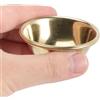 FOMIYES Ciotola Per Offerte D'acqua 7 Pezzi Ciotola Per Offerte In Ottone Mini Acqua Tibet Buddista Fornisce Decorazioni La Casa Contenitore Religione