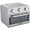 Necchi Forno e friggitrice ad aria grande - NK021 da 21 litri con timer da 60 minuti e controllo temperatura 90-230° Toast/Broil/Bake/Girarrosto