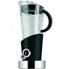BUGATTI, Vela Evolution, Frullatore Elettrico per Frullati e Smoothie, Funzione Tritaghiaccio Inclusa, 4 velocità, Capacità 1.5 litri, 500 W, Design Innovativo (Nero Opaco)