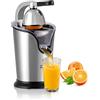Zilan Spremiagrumi elettrico | 2 capsule | motore Longlife | 500 Watt | filtro in acciaio inox | acciaio inossidabile | spremiagrumi elettrico | spremiagrumi | startstop automatico